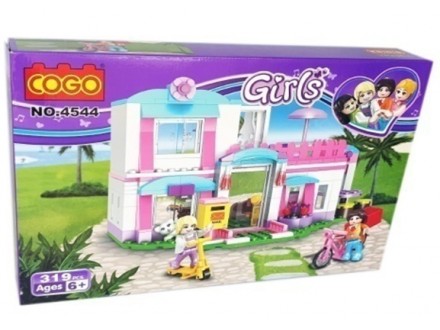 COGO kockice Girl House