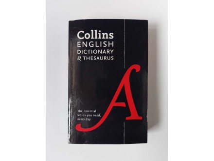 COLLINS ENGLISH DICTIONARY & THESAURUS