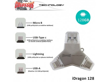 COLOSSUS Multi USB i Dragon 4 u 1 U016A 128GB
