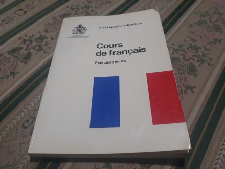 COURS DE FRANCAIS-Tečaj francuskog jezika
