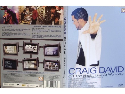 CRAIG DAVID - OFF THE HOOK...LIVE AT WEMBLEY - DVD