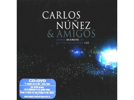 Carlos Núñez ‎– Carlos Núñez &; Amigos (CD+DVD)