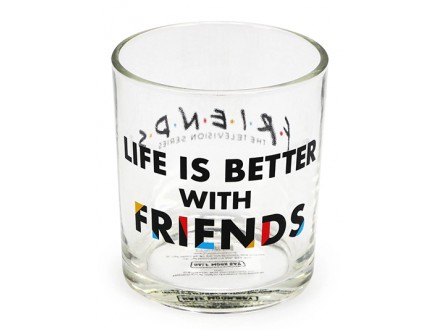 Čaša - Friends, Life is Better - Friends