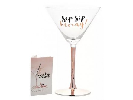 Čaša za martini - Hotchpotch Luxe, Sip Sip Hooray