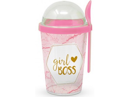 Čaša za poneti Snack 2go - Girl Boss