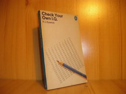 Check your own I.Q. - H.J. Eysenck