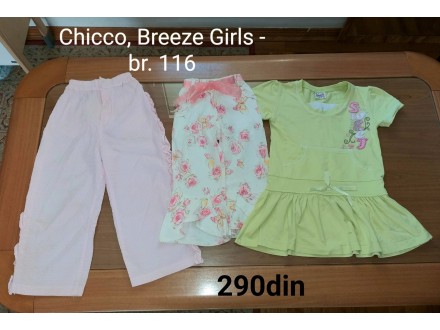 Chicco pantalone haljina za devojčice br. 116