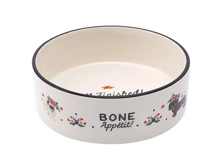 Činija za psa Floral Prints Bone Appetit - Floral Prints
