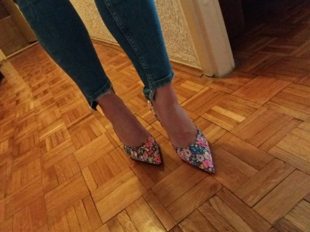 Cipele ZARA cvetni print