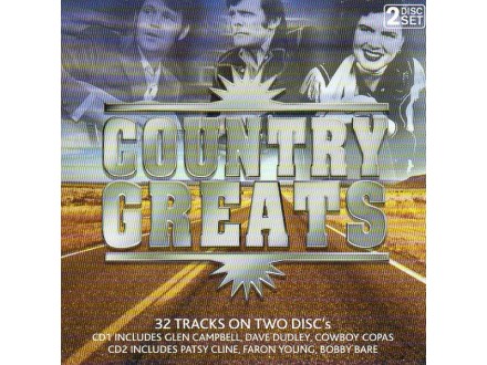 Country Greats - 32 TRACK  ON 2CD