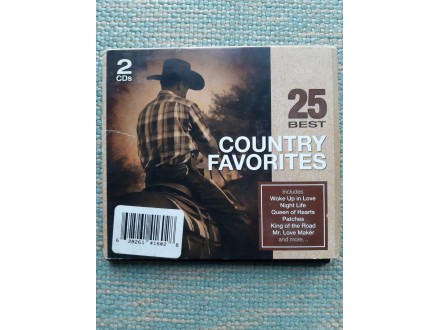 Country favorites 25 best 2 x CD