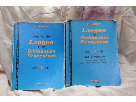 Cours de langue et de civilization francaises III i IV