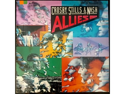 Crosby, Stills & Nash-Allies LP (VG+,Atlantic, 1983)