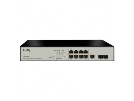 Cudy GS2008PS2 8-Port Gigabit L2 Managed PoE+ Switch with 2 SFP Slots