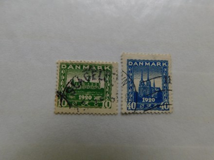 DANMARK 1921 KOMPLET SERIJA