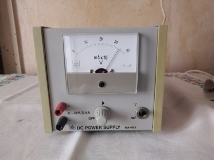 DC power supply MA4153 0-25v`0-35v 400mA/