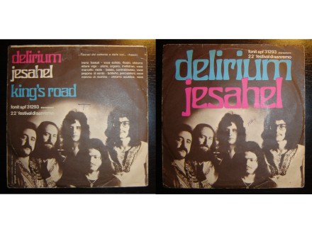 DELIRIUM - Jesahel (singl) Made In Italy