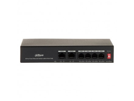 Dahua PFS3006-4ET-36 6-Port Fast Ethernet Switch with 4-Port PoE