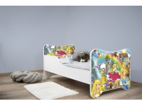 Dečiji krevet Happy Kitty - Princesses 140x70