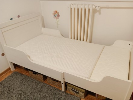 Dečji produživi krevet i dušek (Ikea)