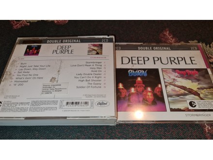Deep Purple - Burn / Stormbringer 2CDa , ORIGINAL