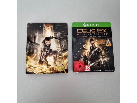 Deus Ex Mankind Divided STEEL BOX   XBOX One