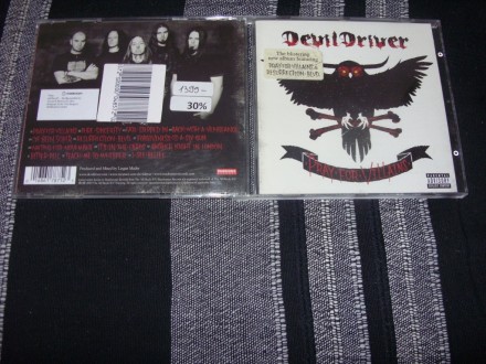 DevilDriver ‎– Pray For Villains CD Roadrunner 2009.