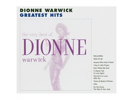 Dionne Warwick - The Very Best Of Dionne Warwick NOVO