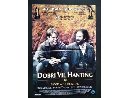 Dobri Vil Hanting / Good Will Hunting, 1997 g.