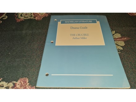 Drama guide, The crucible - Arthur Miller