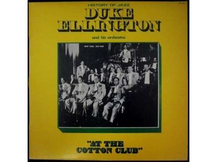 Duke Ellington-At The Cotton Club LP (1971, MINT)
