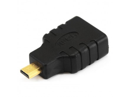 E-green Adapter Micro HDMI (M) - HDMI (F) crni