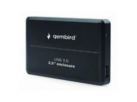 EE2-U3S-2 Gembird USB 3.0 Externo kuciste za 2.5 SATA hard diskove, aluminium, crni