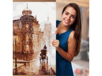 EKO-grejalica slika ``PRAG`` SAVITLJIVA 105 x 60 cm