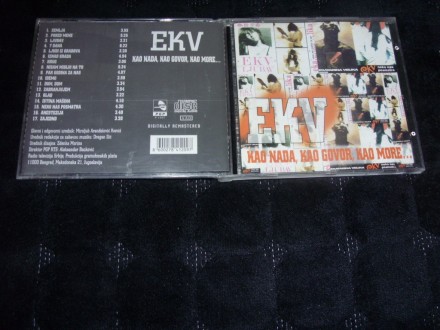 EKV – Kao Nada, Kao Govor, Kao More... CD PGP RTS 1998.