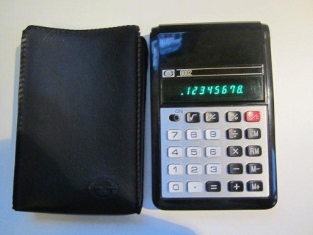 ELITE 6002 - stari kalkulator iz 1975.god.