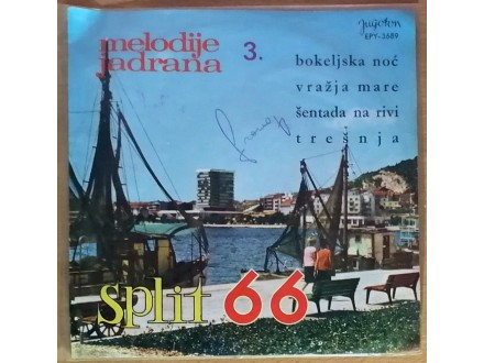 EP V/A - Split 66, ploča 3 (1966) Arsen, Zafir, Radmila