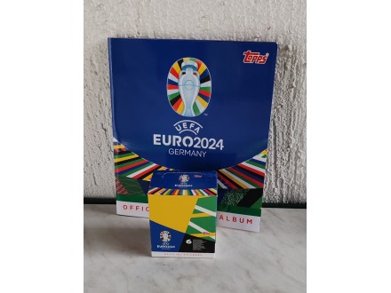 EURO 2024 GERMANY kutija 50 kesica i album