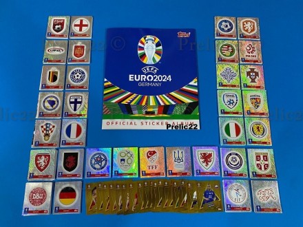 EURO 2024 Germany - kompletan set i album