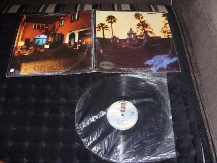 Eagles – Hotel California LP Suzy 1977. Vg/Vg+ Srebrna