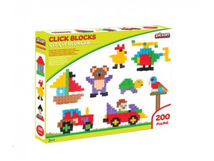 Edukativna igracka Blokovi - 200 delova