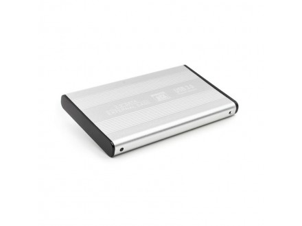 Eksterno kuciste za HDD 2.5` USB 3.0 srebrno