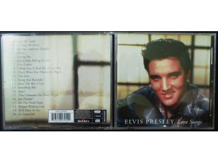 Elvis Presley-Love Songs Made in Europe CD (1999)