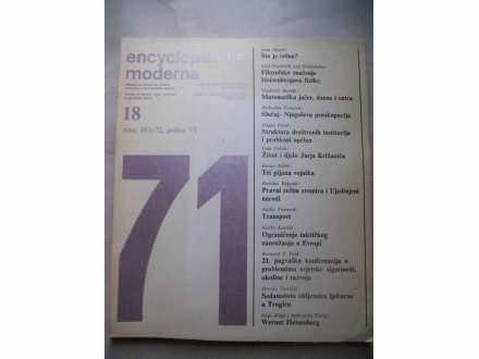 Encyclopedia moderna broj 18/71
