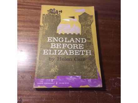 England before Elizabeth Helen Cam
