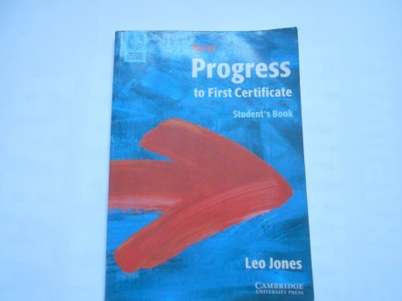 Engleski, New progresss to first certificate, Cambridge