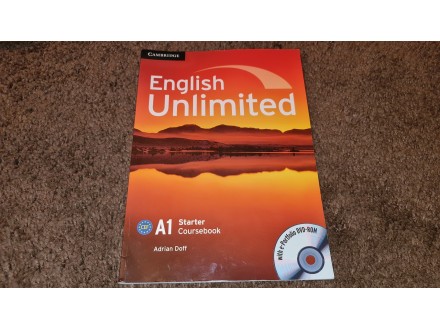 English unlimited, A1 starter coursebook + DVD