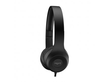 Enyo Foldable Headphones with Microphone Black