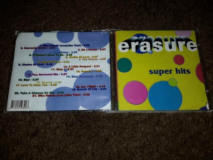 Erasure - Super hits , BG