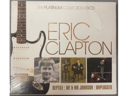 Eric Clapton - The Platinum Collection 3CD, Novo